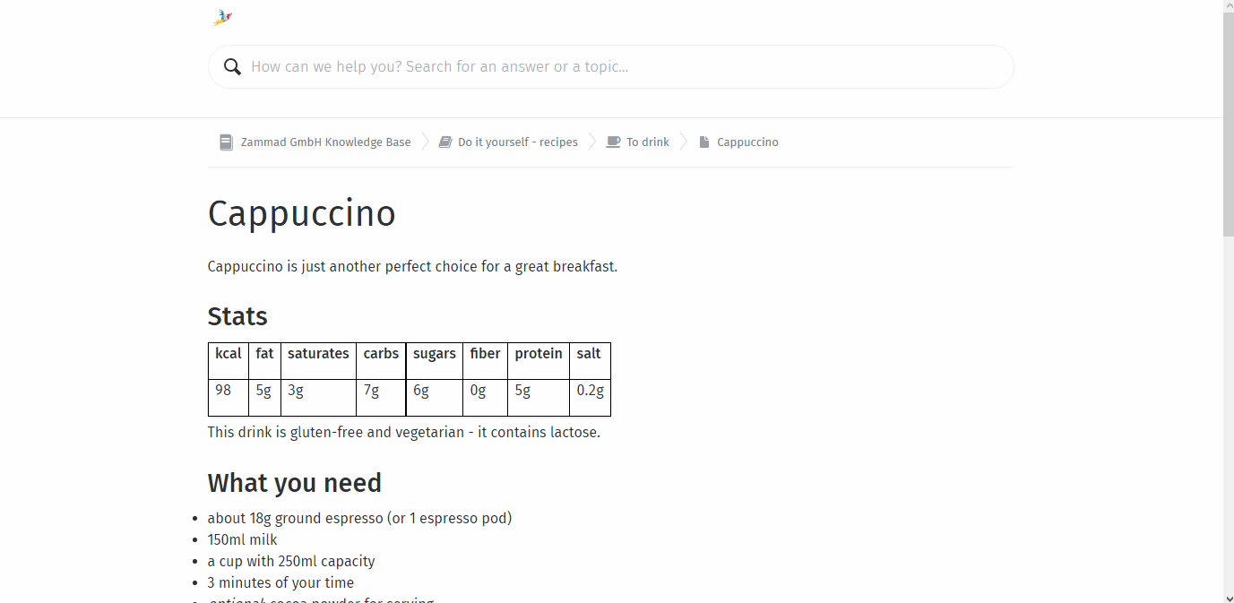 Screencast showing tags on answers